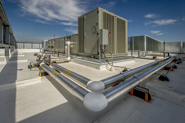 Commerical AC roof