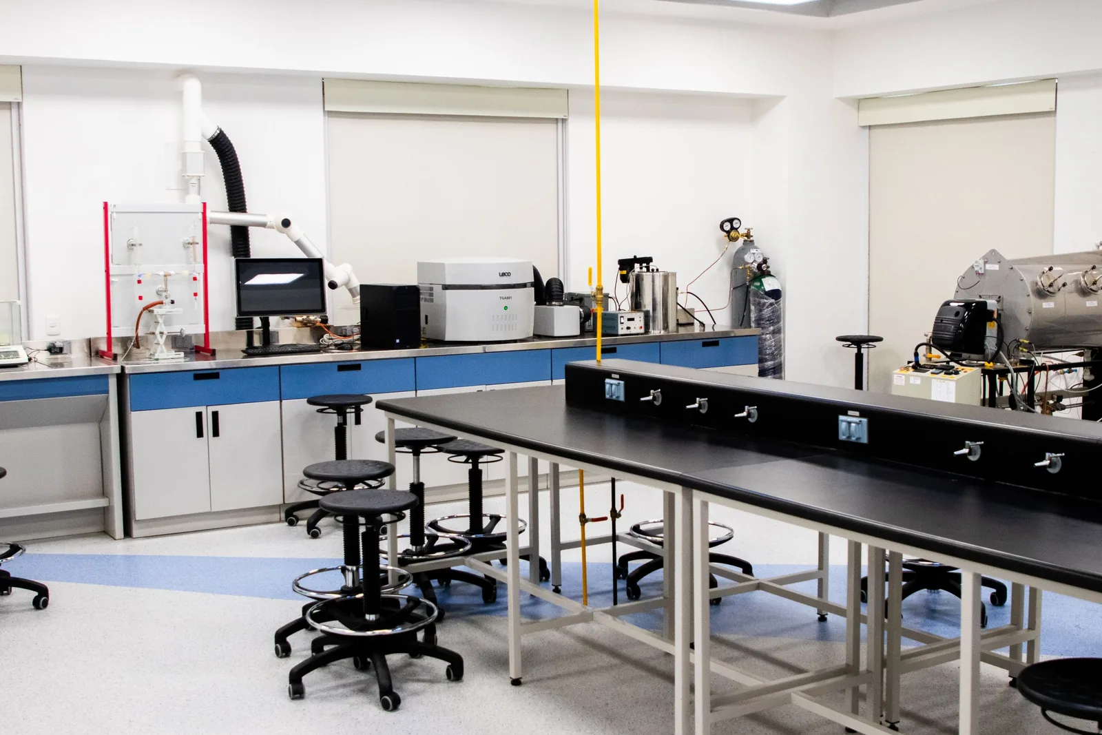 Clean modern research laboratory